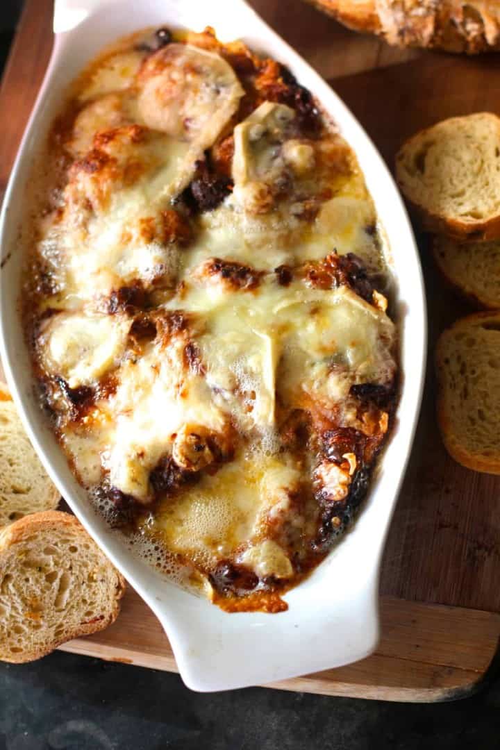 French Onion Soup Dip - The Seaside Baker