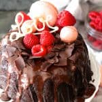 Decadent Chocolate Raspberry Bundt Cake