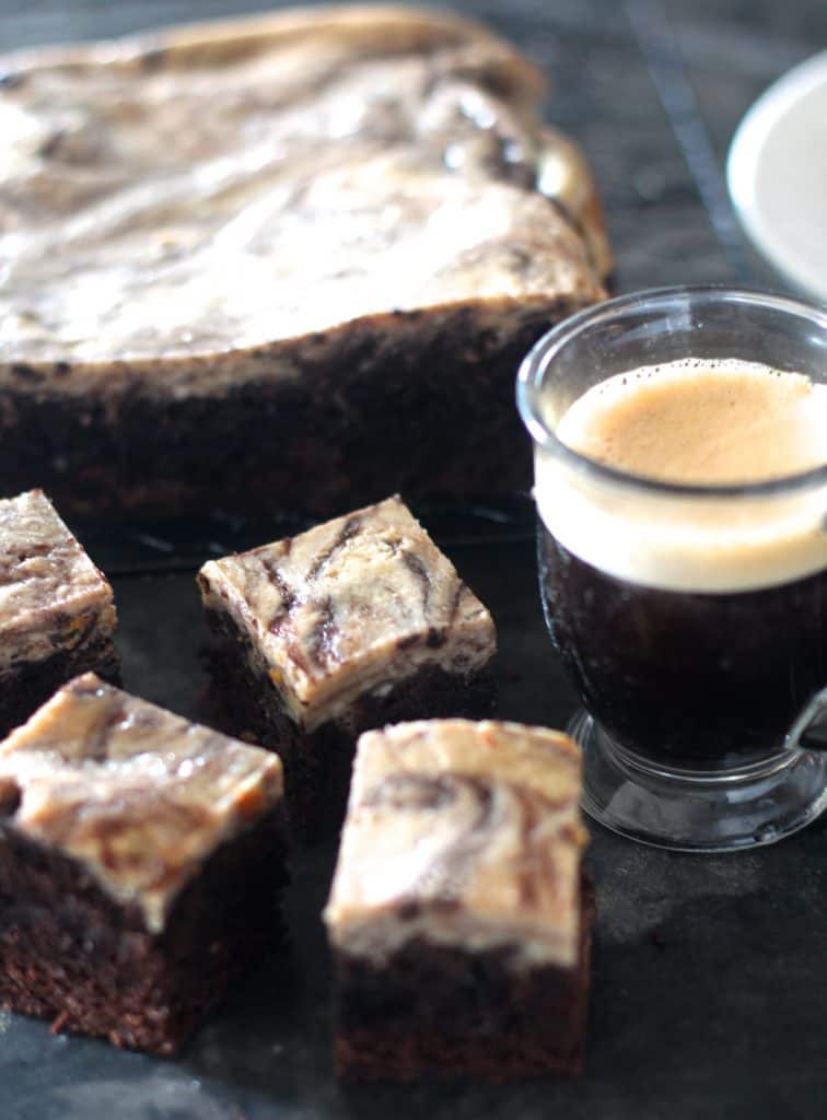 Espresso Cream Cheese Brownies The Seaside Baker