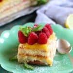 A nontraditional spin on a traditional tiramisu, this Spring Raspberry Lemon Tiramisu will become your new favorite dessert