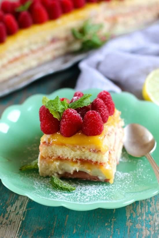 Raspberry Lemon Tiramisu Recipe Video The Seaside Baker