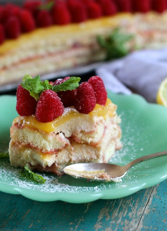 Raspberry Lemon Tiramisu- Recipe Video - The Seaside Baker