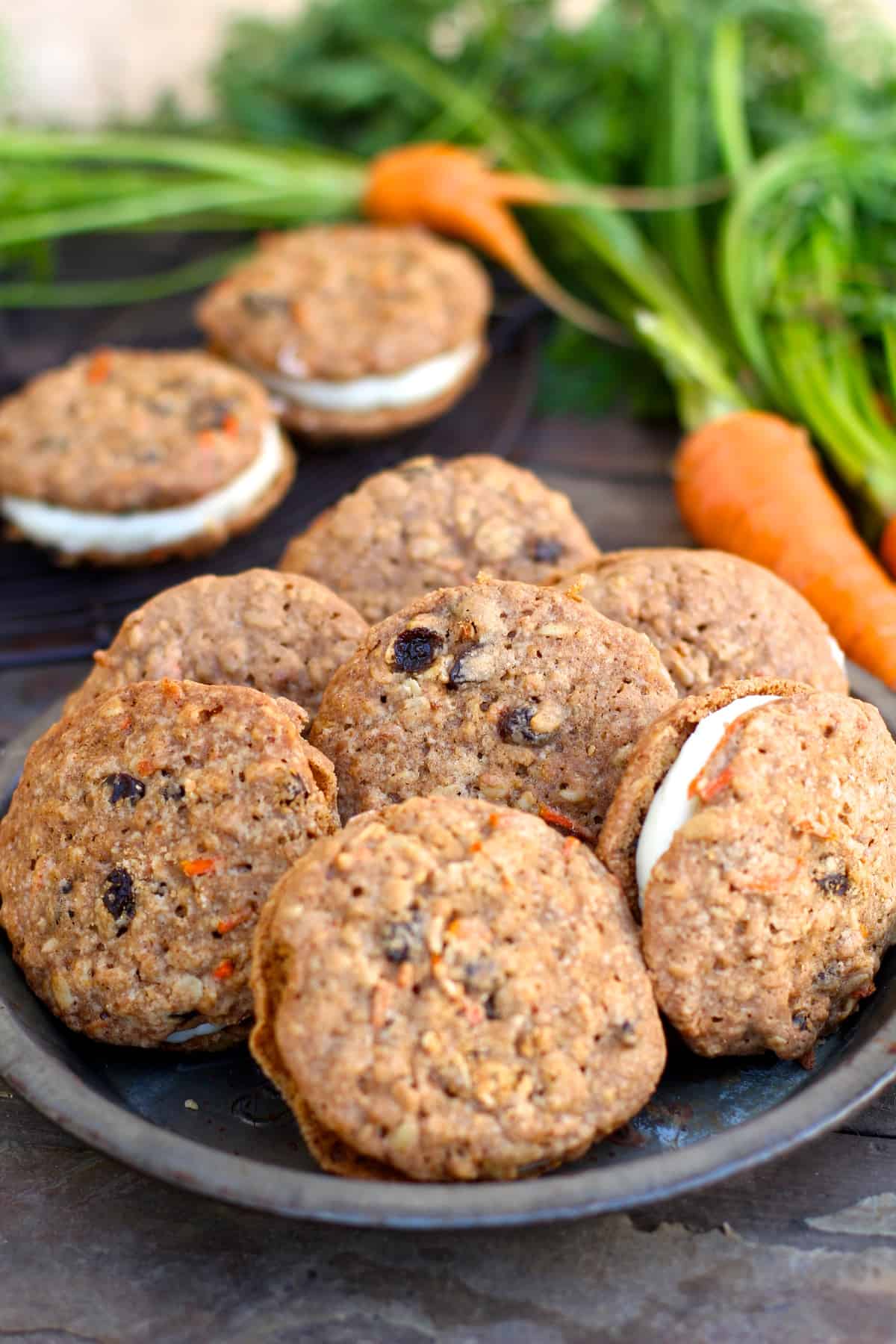 Carrot Cake Cookie Sandwiches The Seaside Baker