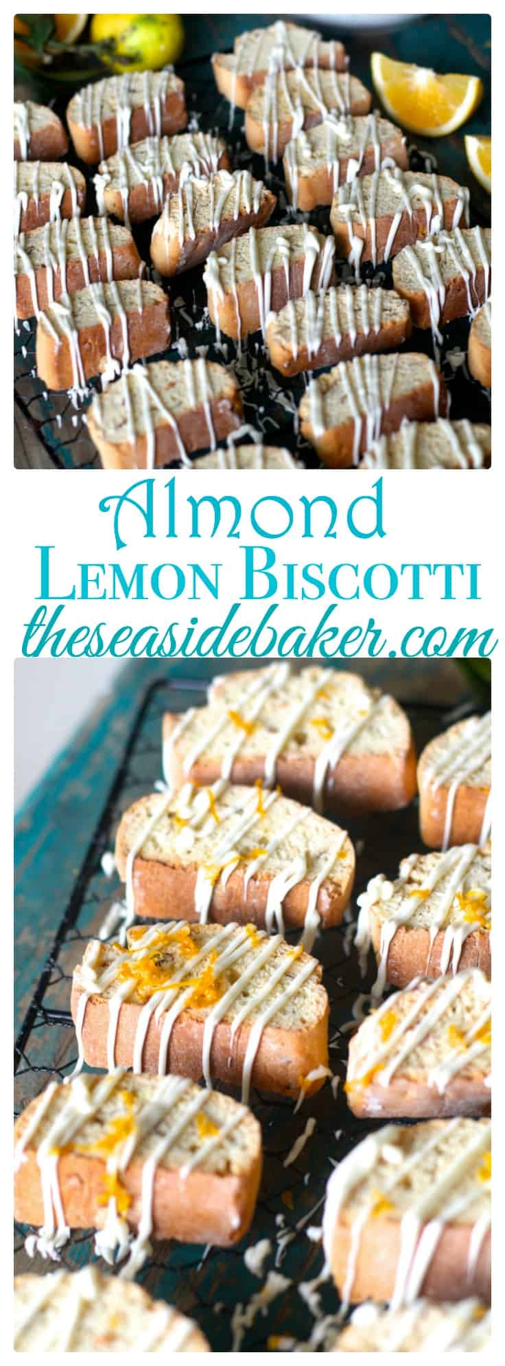 Almond Lemon Biscotti
