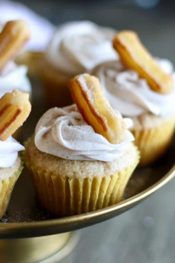 Churro Cupcakes The Seaside Baker