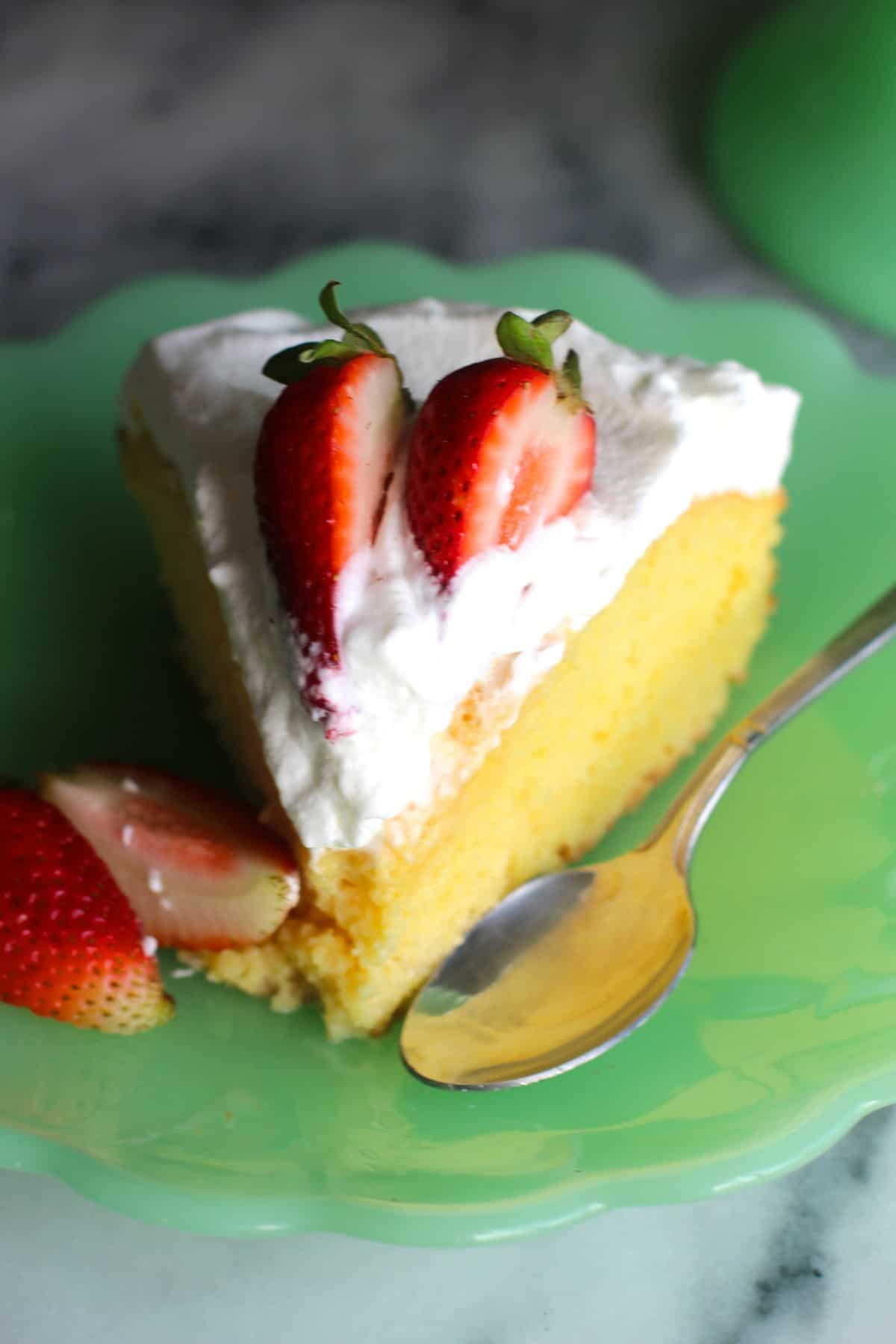 Easy Tres Leches Cake - The Seaside Baker