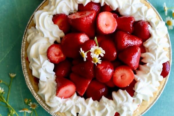 Fresh Strawberry Pie - The Seaside Baker