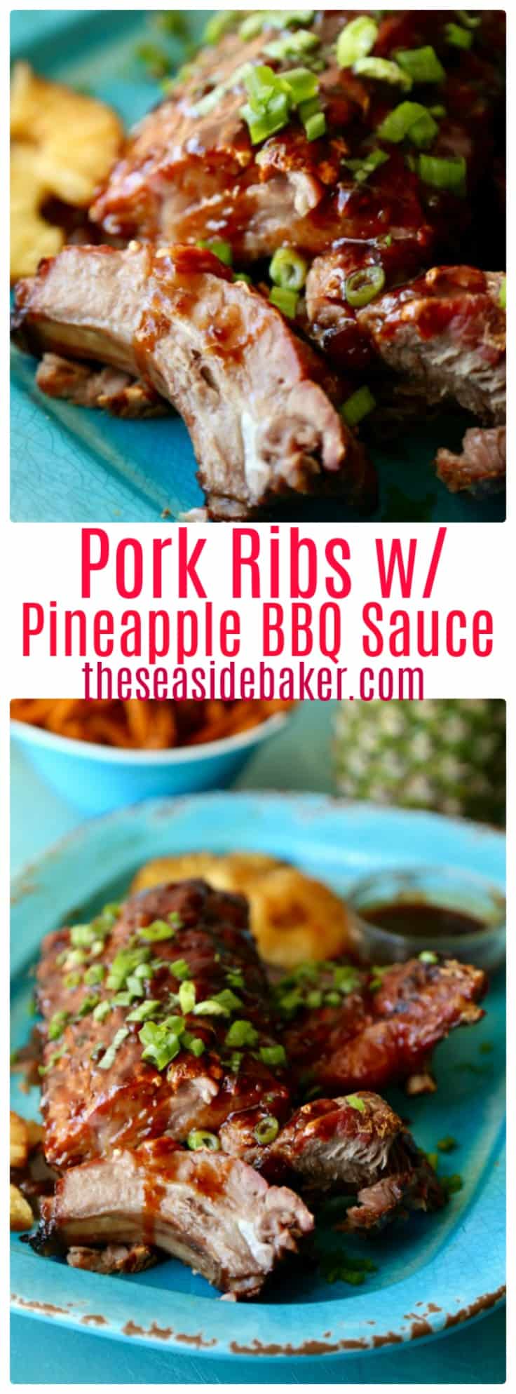 Perfectly smoked ribs with a spicy sweet pineapple Hawaiian BBQ with a slight kick. Perfect for summer!