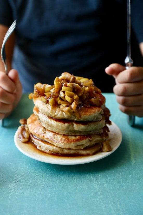 Apple Cider Pancakes