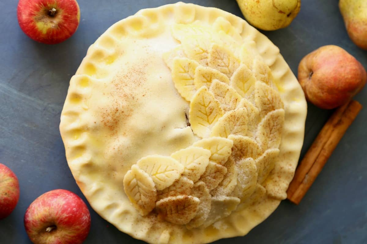 Apple Pear Pie