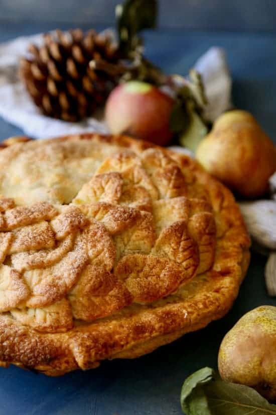 Apple Pear Pie