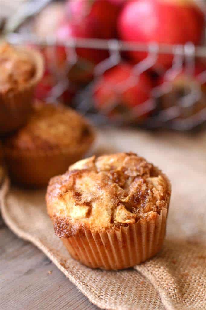 Brown Sugar Apple Muffins