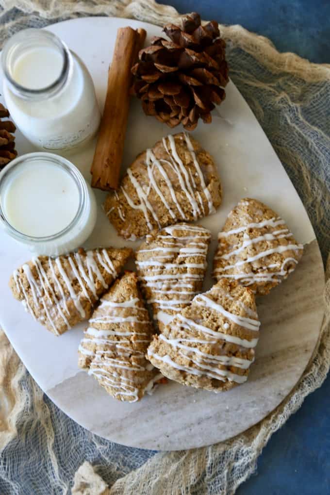 Maple Oat Scones