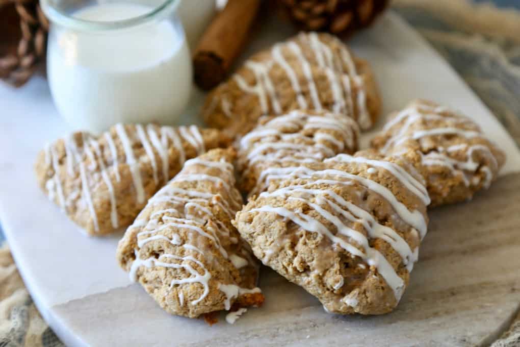 Maple Oat Scones