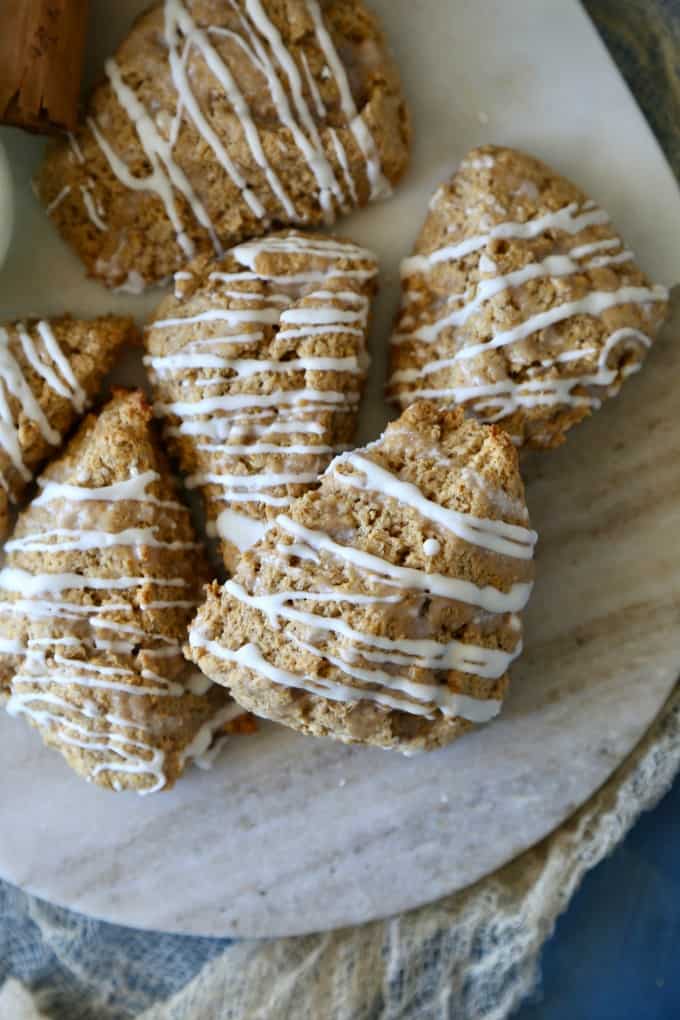 Maple Oat Scones