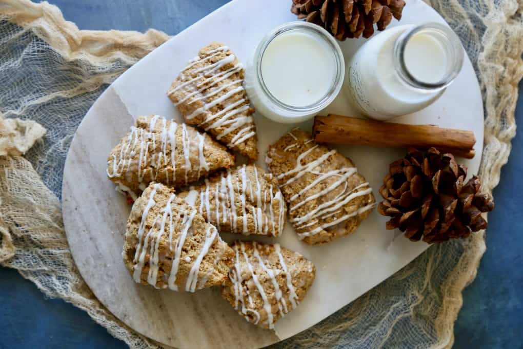 Maple Oat Scones