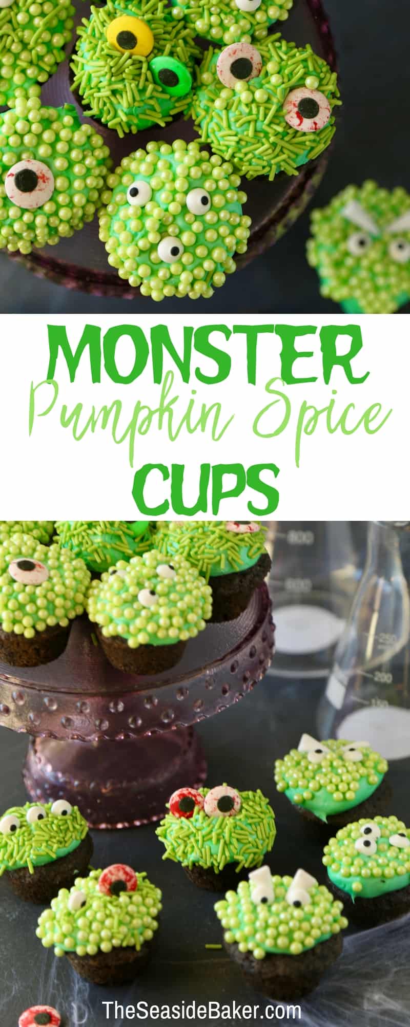 Pumpkin Spice Monster Cups