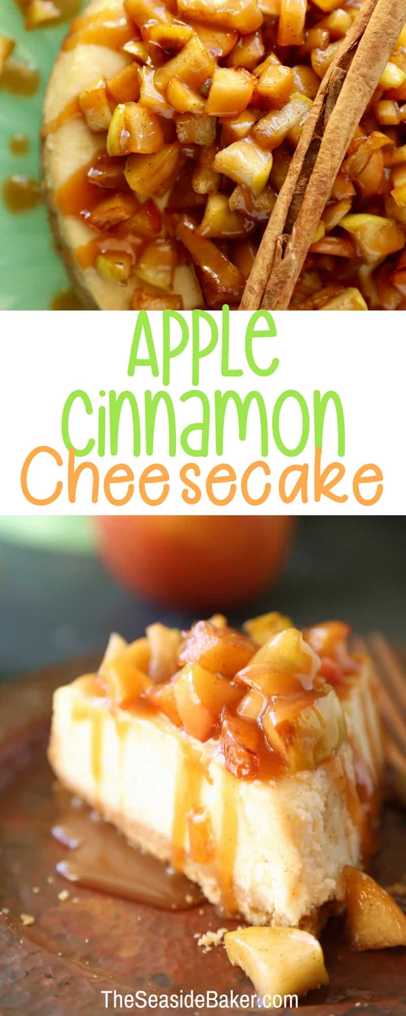 Apple Cinnamon Cheesecake