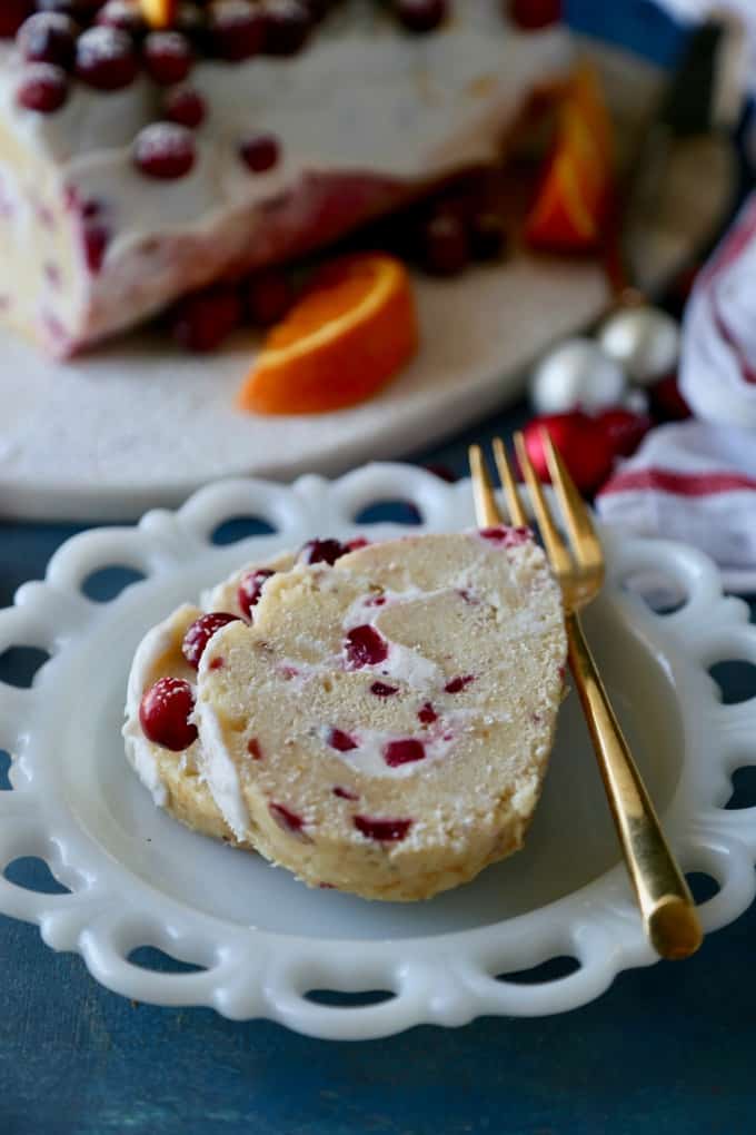 Cranberry Orange Roulade