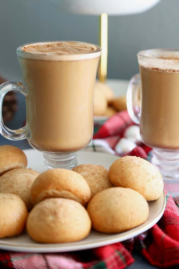 Dirty Chai Latte- NANCY'S Petite Stuffed Bagels - The Seaside Baker