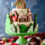 Gingerbread House Cake