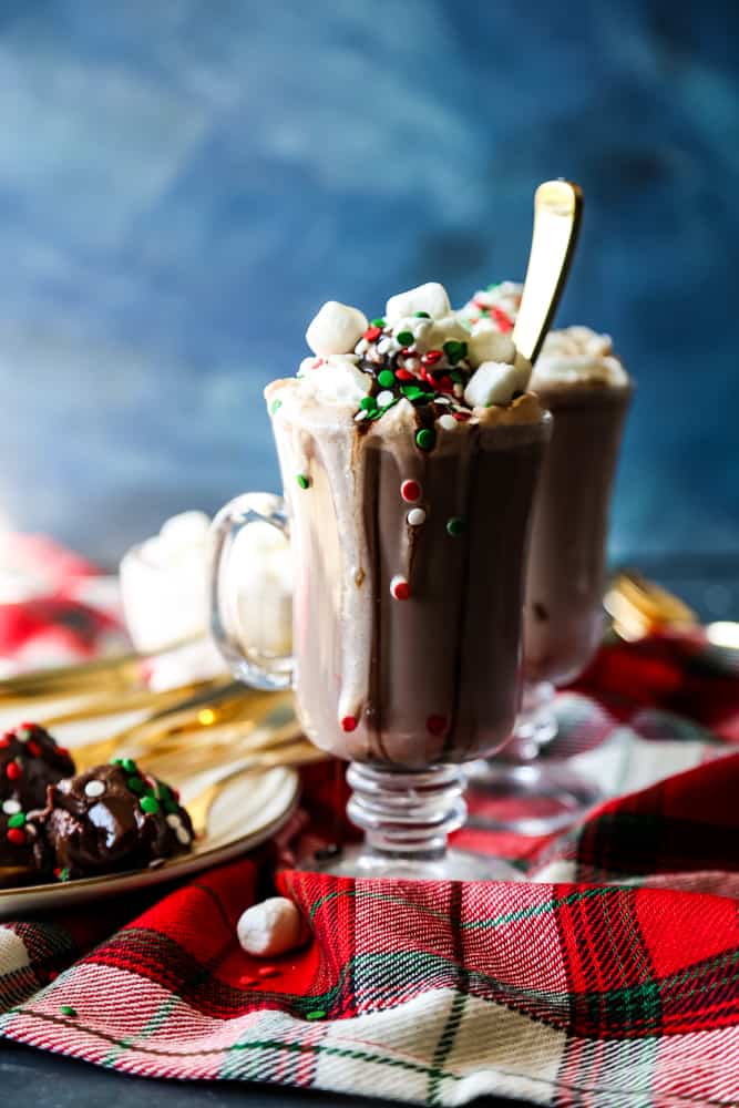 homemade hot chocolate