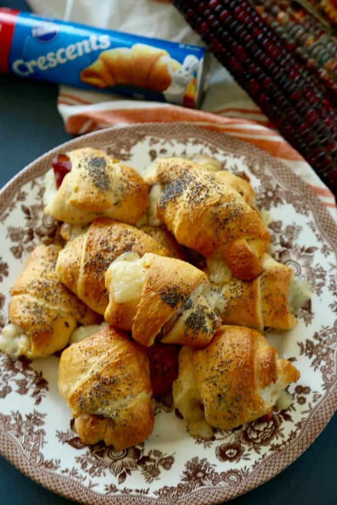 Ham and Cheese Dinner Rolls