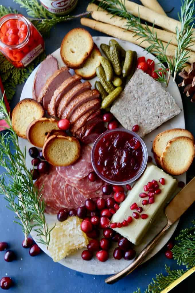 Holiday Charcuterie Board- Beautiful and Delicious - The Seaside Baker