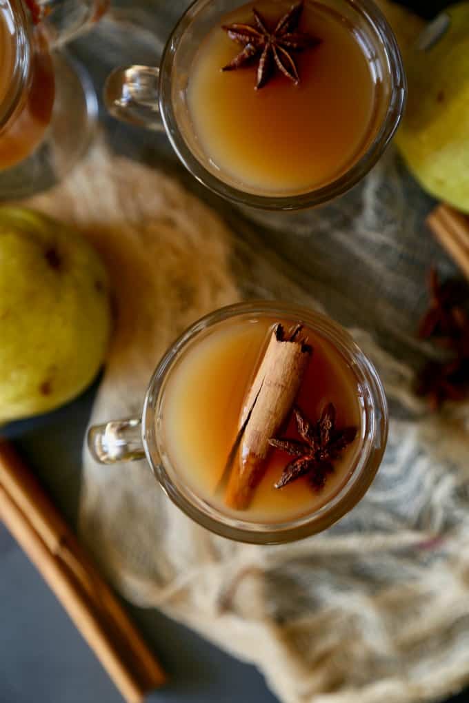 Hot Apple Pear Cider