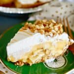 Cinnamon Banana Cream Pie