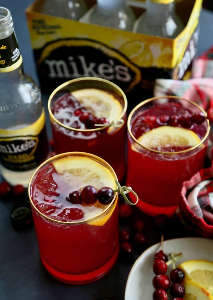 Cranberry Orange Hard Lemonade