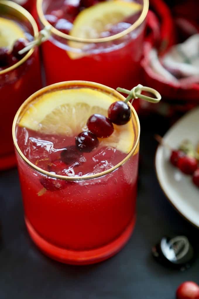 Cranberry Orange Hard Lemonade