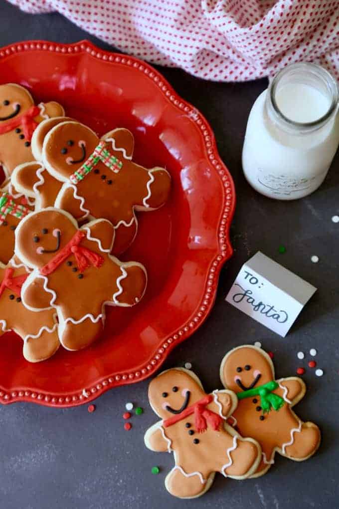 Gingerbread Man Sugar Cookies