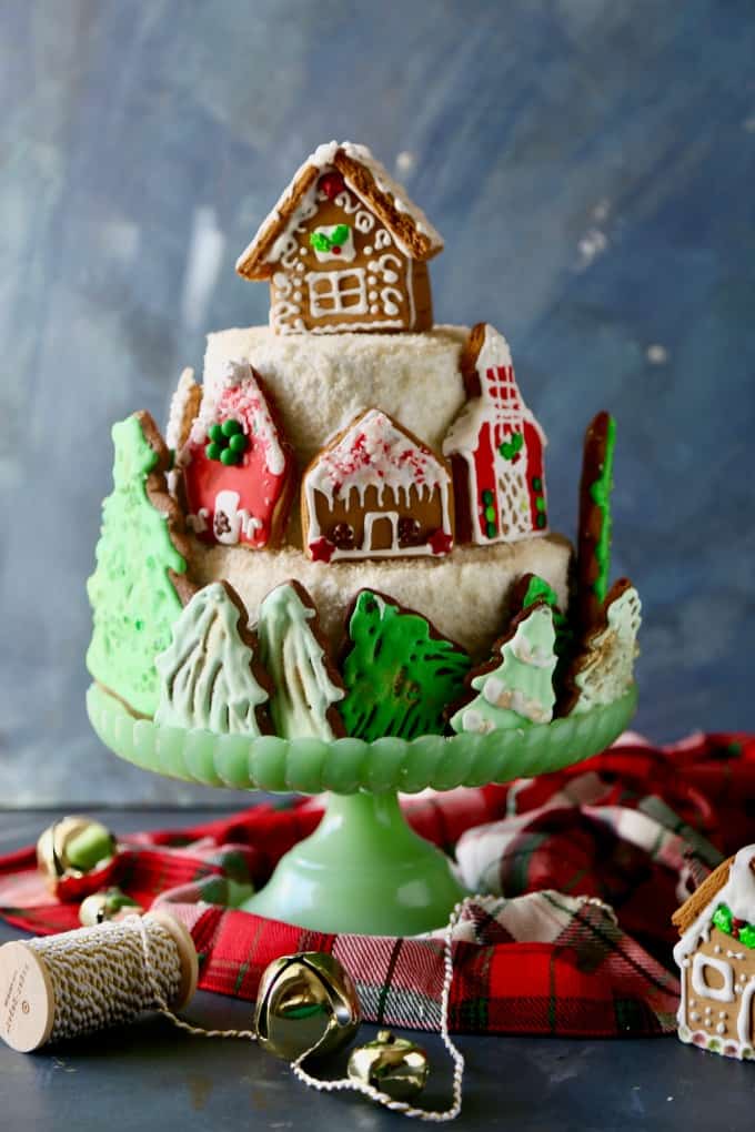 Gingerbread Ombre Christmas Trees