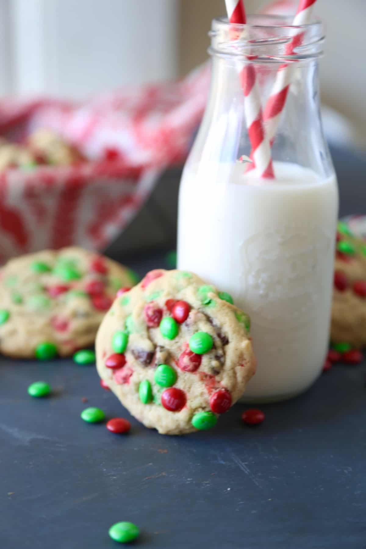 M&M Pudding Cookies
