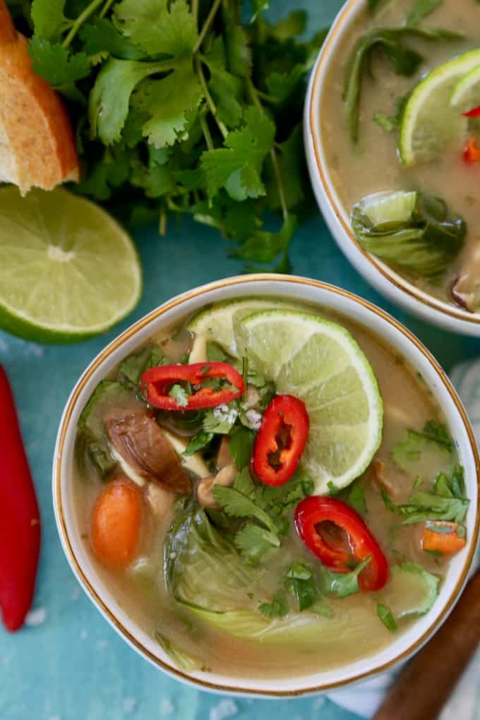 Thai Chicken Noodle Soup