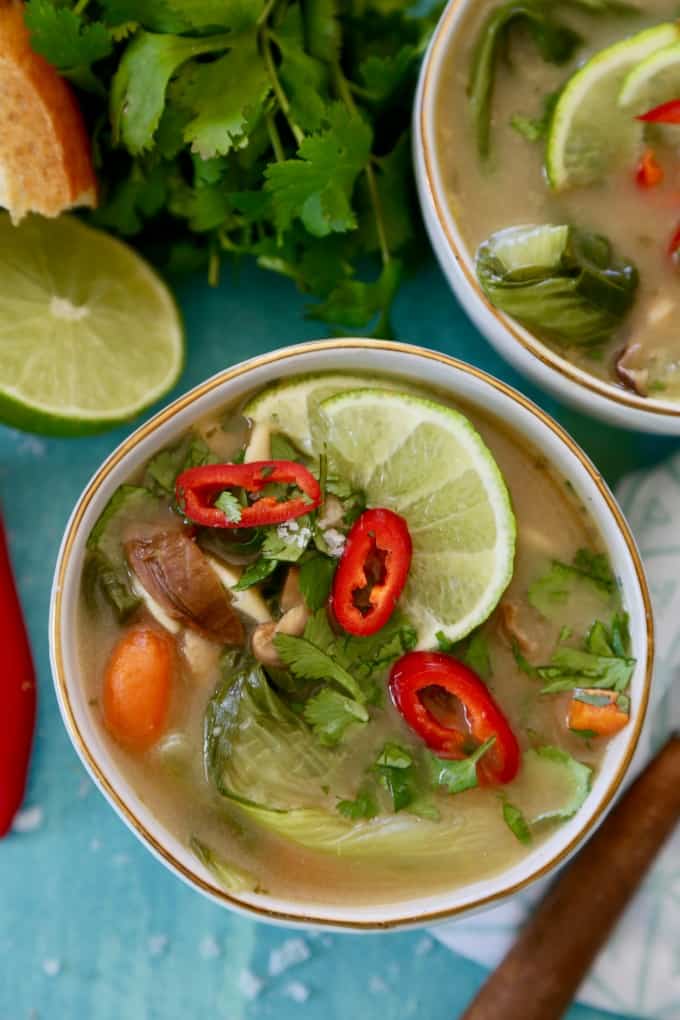 Thai Chicken Noodle Soup