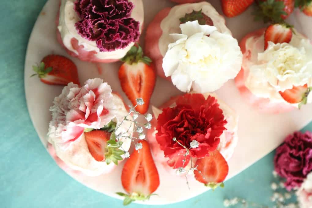 Strawberry Mini Bundt Cakes