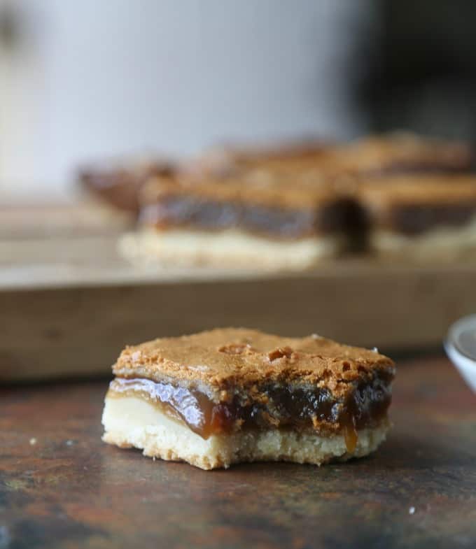 Brown Sugar Shortbread Bars