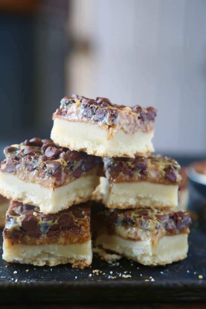 Chocolate Toffee Bars