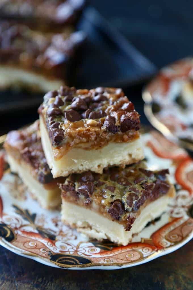 Chocolate Toffee Bars