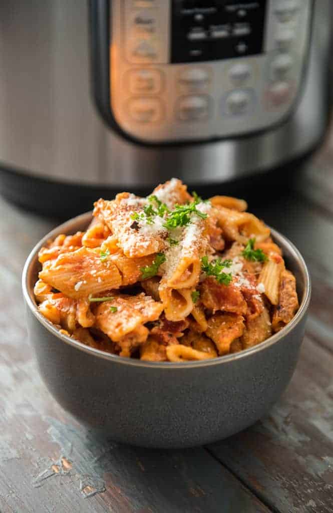 Instant Pot Pasta Five Cheese Ziti The Seaside Baker