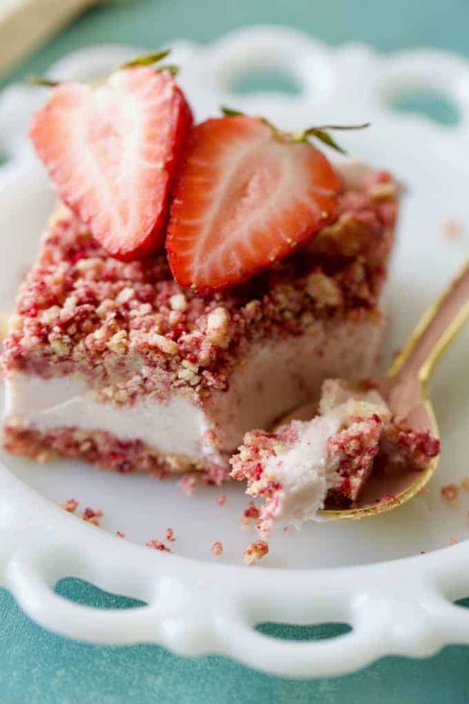 Strawberry Shortcake Ice Cream Bars + Video - The Seaside Baker