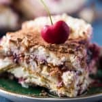 Cherry Almond Tiramisu