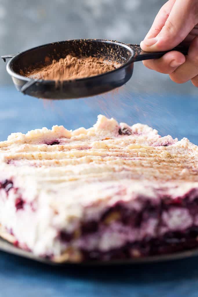 Cherry Almond Tiramisu