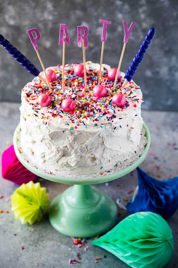 Vanilla Funfetti Cake