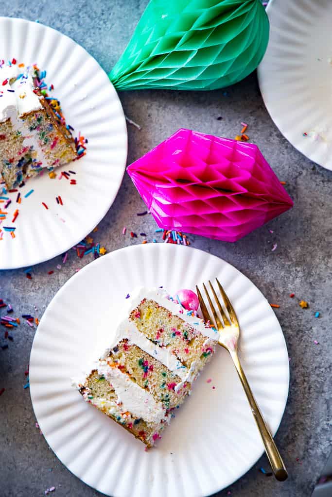 Vanilla Funfetti Cake