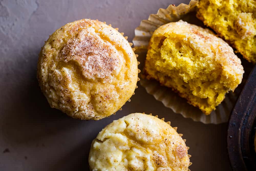 Pumpkin Cheesecake Muffins