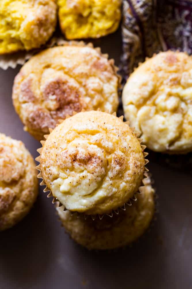 Pumpkin Cheesecake Muffins