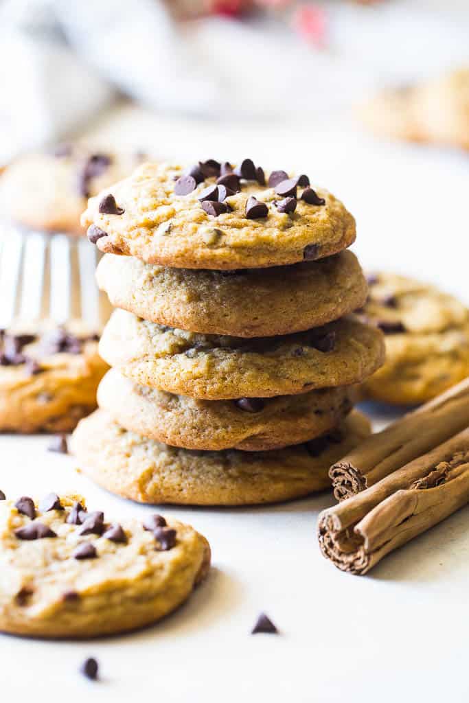 Pumpkin Chocolate Chip Cookies